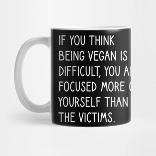 Veganism quotes Mug